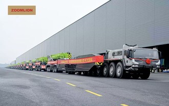 Zoomlion ouvre 2026 avec 1,2 milliard de dollars américains en expéditions internationales d'équipement (PRNewsfoto/Zoomlion)