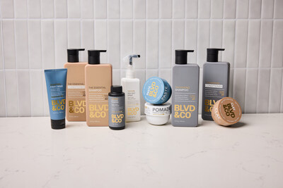 Creative Labs Announces the Launch of New Men’s Haircare Brand, BLVD & CO, With Debut Into Walmart