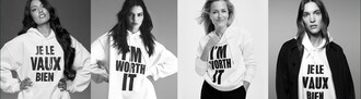 L'Oréal Paris ambassadrices: Dhivya Sriranganathan, Kendall Jenner, Gillian Anderson, Charlotte Cardin (Groupe CNW/L'Oréal Paris)