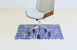 Clarus Launches a Customizable Rolling Chair Mat Made of Glass