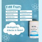 MONA Deodrant for Kids - free from harsh chemicals and safe for sensitive skin