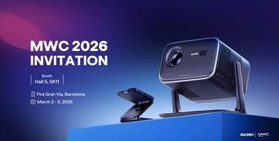 Aurzen brings pocket-sized projection and immersive audio to MWC 2026 Aurzen brings pocket-sized projection and immersive audio to MWC 2026
