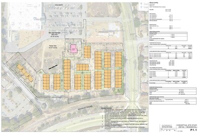 Marina Landing housing plan; for discussion purposes only.