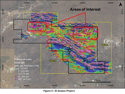Figure 3 - El Zanjon Project (CNW Group/Targa Exploration Corp.)