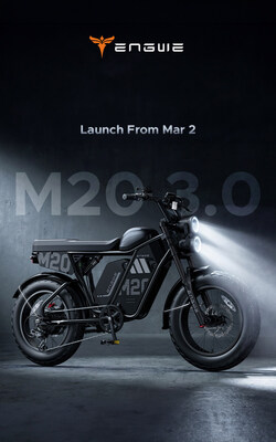 ENGWE M20 3.0 Officially Launches, Redefining Performance E-Bikes for City Riders and Explorers ENGWE M20 3.0 Officially Launches, Redefining Performance E-Bikes for City Riders and Explorers