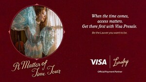 Visa partners with Laufey to spread the magic of travel in Asia Pacific; to be Official Payment Partner for Laufey: A Matter of Time Tour