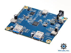 VIA Labs Announces Availability of Industrial-Grade USB 5Gbps and 10Gbps Hub Controllers at Embedded World 2026