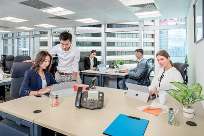 Compass Offices' flexible workspaces are designed for collaboration and growth—now enhanced by RedBox's seamless storage solutions to maximize everyday office efficiency.