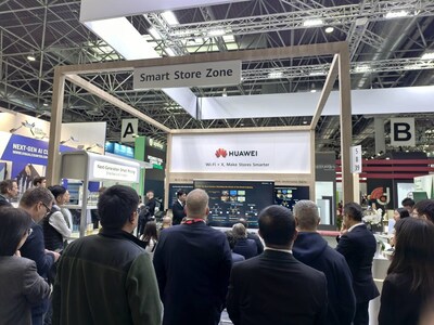 Huawei booth at EuroShop2026