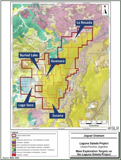 Exhibit 1. Laguna Salada Project (CNW Group/Jaguar Uranium Corp.)