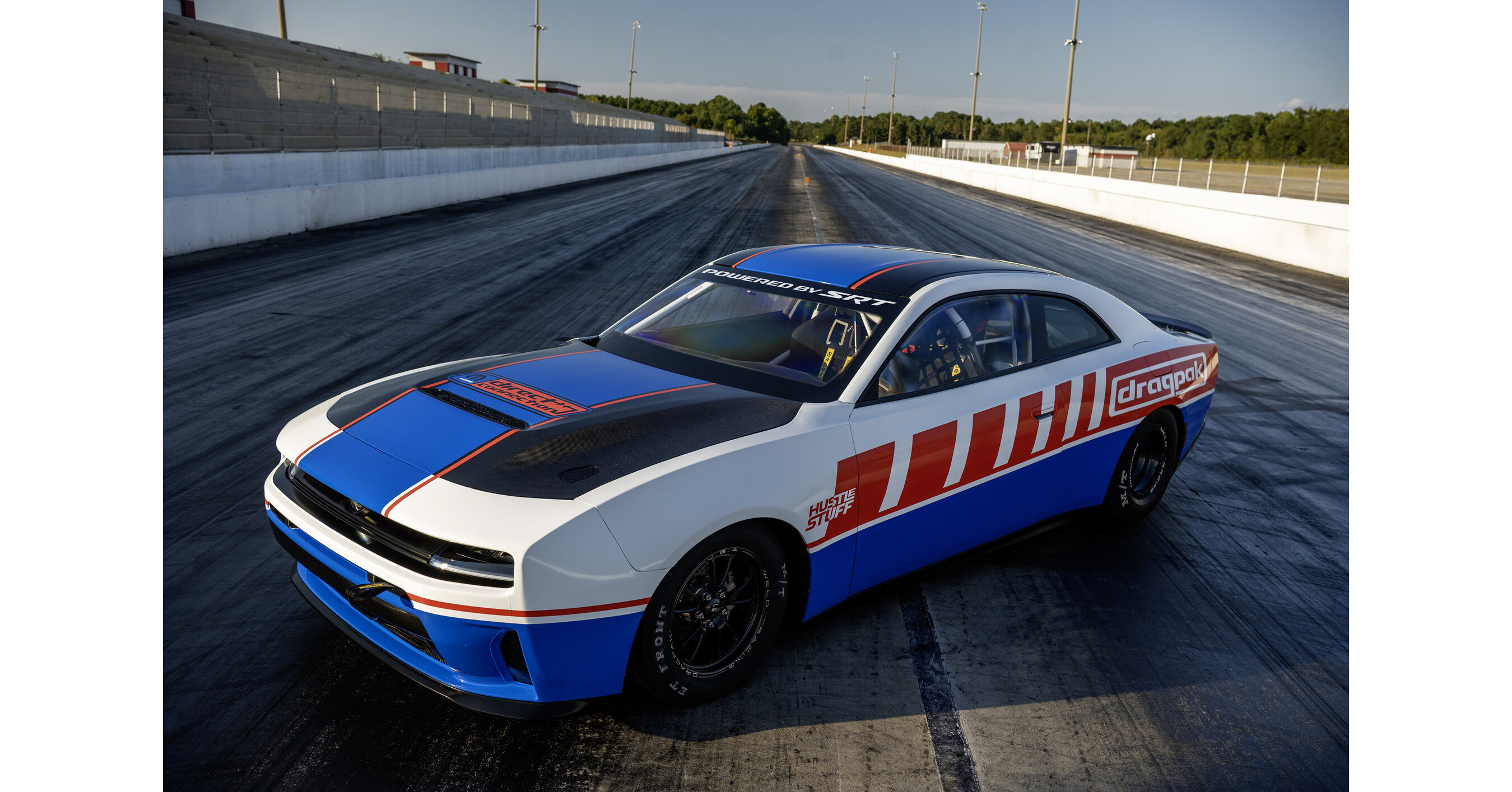Two-time FSS Champion Mark Pawuk Debuts All-new Dodge Charger Hustle Stuff Drag Pak, SIXPACK-powered Dodge Charger Thrill Rides Fuel Up for NHRA Gatornationals