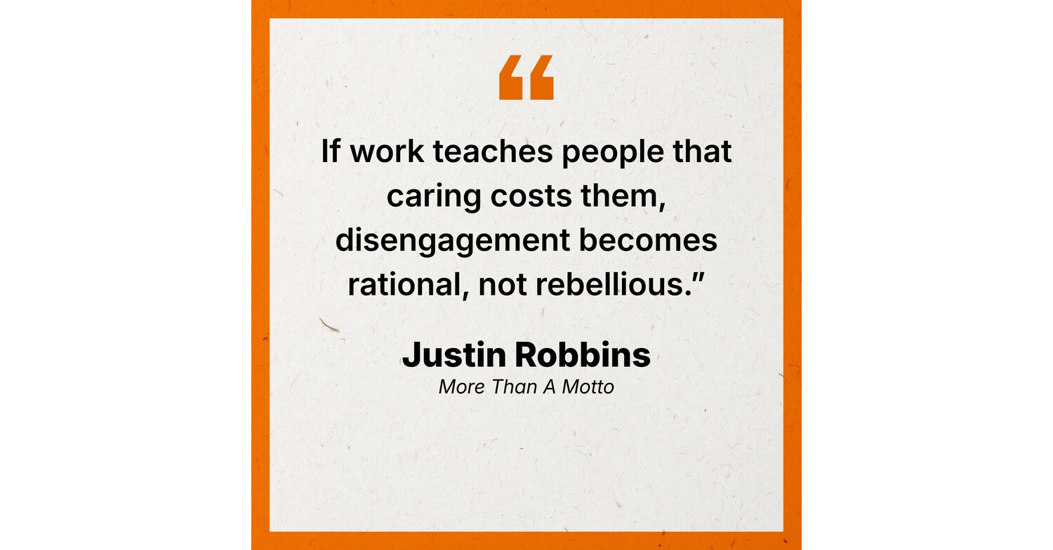 New Book More Than a Motto Exposes How Modern Management Practices Manufacture "Quiet Quitting"