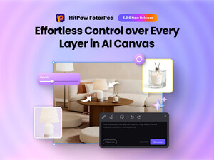 HitPaw FotorPea V5.3.0 Introduces Smarter AI Workflows Across Image Editing, Enhancement and Generation