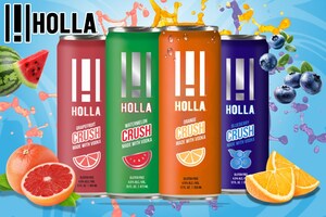 Holla Spirits Unveils Revamped Ready-to-Drink Crush Lineup, Introduces New Flavors and CrushTea™ Innovation