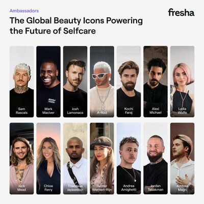 The global beauty icons powering the future of selfcare for Fresha The global beauty icons powering the future of selfcare for Fresha