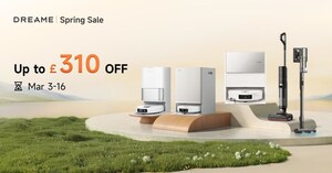 Dreame announces Spring Sale with up to £310 off