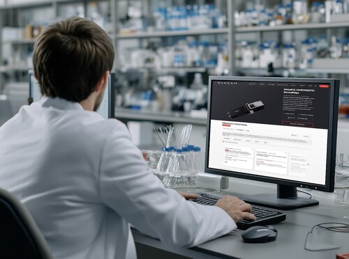 Bioz Badge on the ADVACAM Website