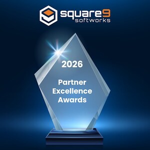 Square 9 Softworks Celebrates Top-Performing Resellers with 2026 Partner Excellence Awards