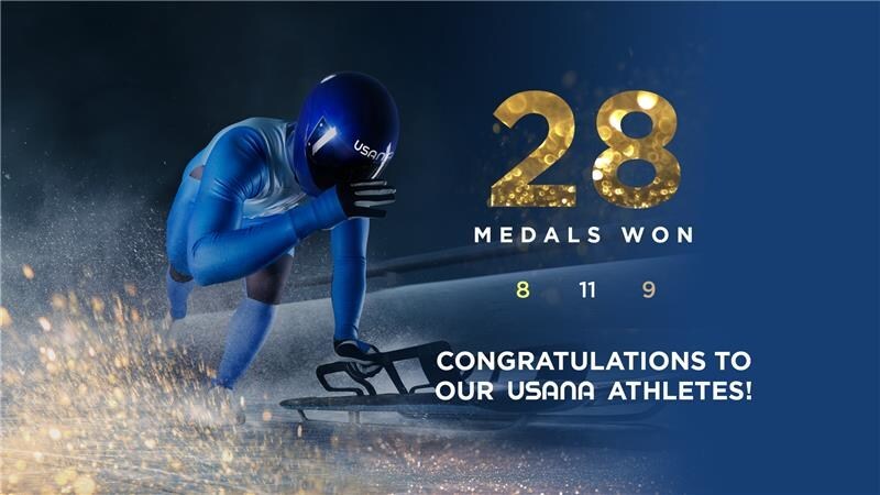 190 USANA-Sponsored Athletes Earn a Record 28 Medals at 2026 Winter Olympic Games