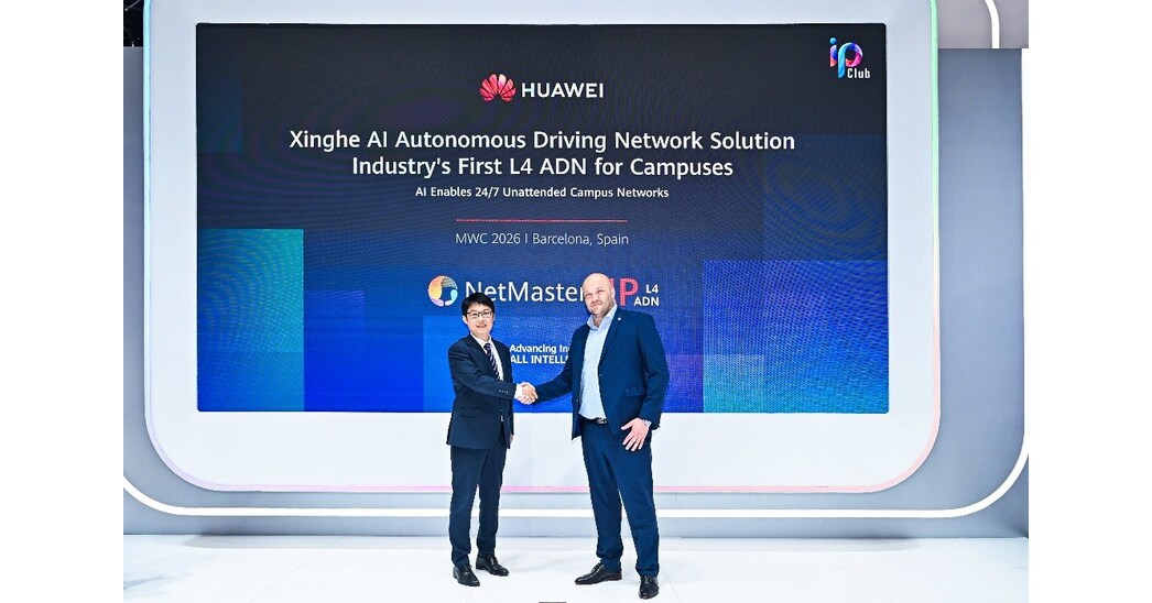Huawei Unveils Industrys First Campus L4 ADN Solution, Marking a Breakthrough in Autonomous Network O&M Huawei Unveils Industrys First Campus L4 ADN Solution, Marking a Breakthrough in Autonomous Network O&M