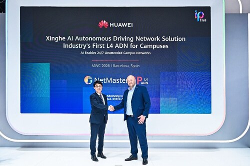 Huawei Unveils Industry's First Campus L4 ADN Solution