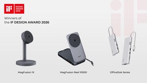 AUKEY Wins Three iF DESIGN AWARD 2026 Honors, Reinforcing Commitment to Design-Led Innovation