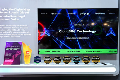 uCloudlink Wins 8 Prestigious Awards on the Opening Day of MWC (PRNewsfoto/uCloudlink Group Inc.)