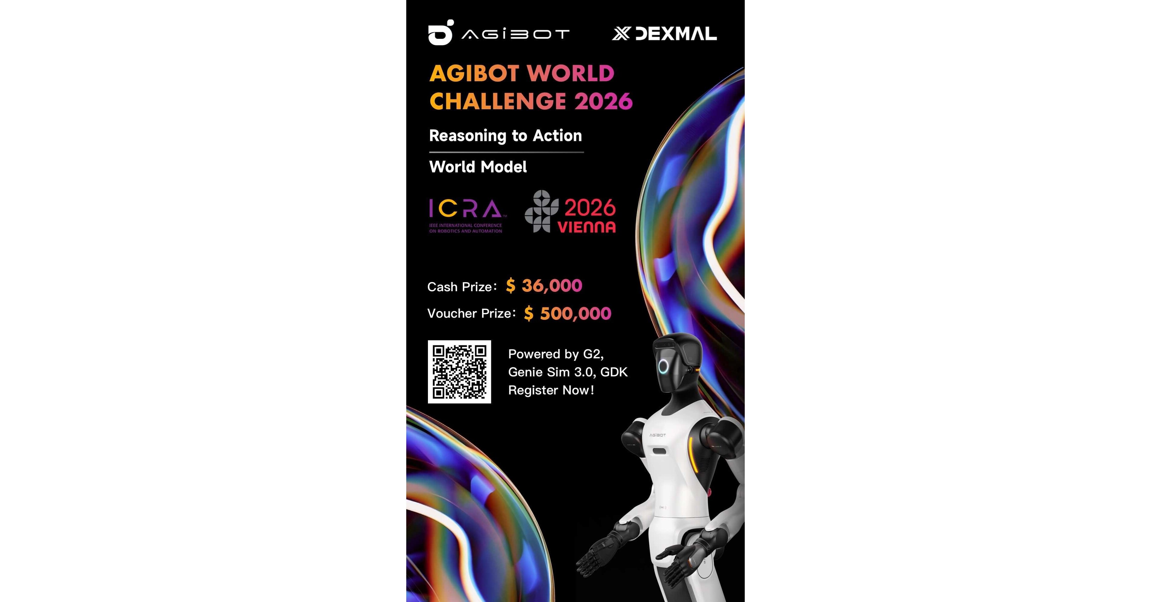 AGIBOT World Challenge at ICRA 2026 Now Opens Reasoning to Action and World Model Tracks