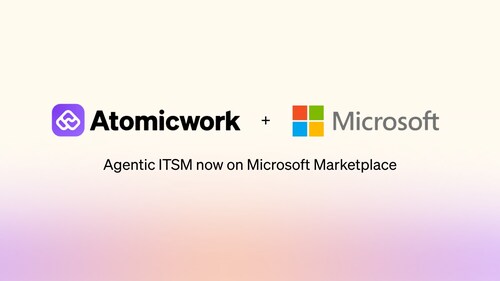 Atomicwork Agentic ITSM on Microsoft Marketplace