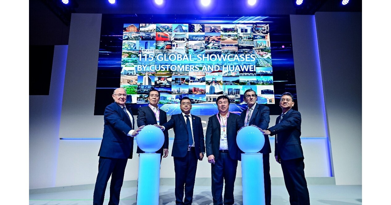 Huawei presenta 115 exhibiciones de inteligencia industrial con clientes globales