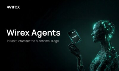 Wirex Agents is available now for developers and partners building agentic commerce, AI-native financial workflows, and programmable money movement. (PRNewsfoto/Wirex)