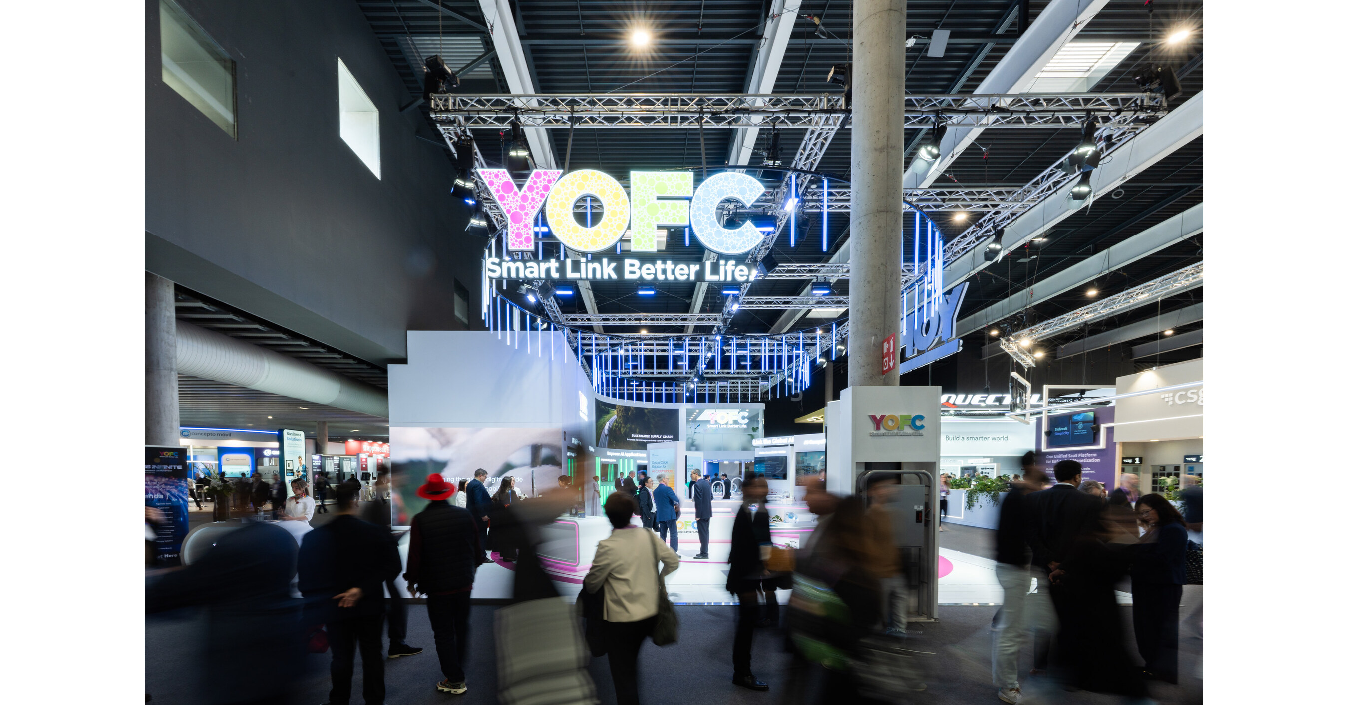 AI × Fibre Lights the Way to an Intelligent Future: YOFC Showcases All-Optical Innovations at MWC 2026 AI × Fibre Lights the Way to an Intelligent Future: YOFC Showcases All-Optical Innovations at MWC 2026
