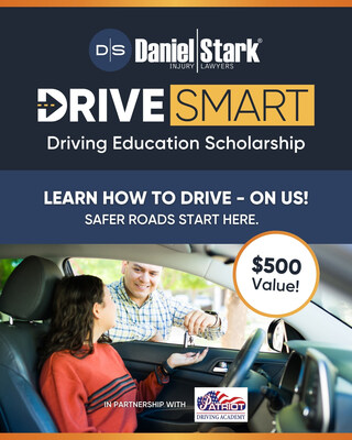 Daniel Stark Injury Lawyers has launched the Daniel Stark Drive Smart Scholarship, a new initiative aimed at removing financial barriers that prevent students from accessing professional driver education.
