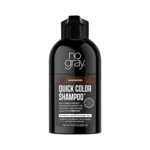 No Gray Launches Quick Color Shampoo, Permanent Gray Coverage in Just 5 Minutes!