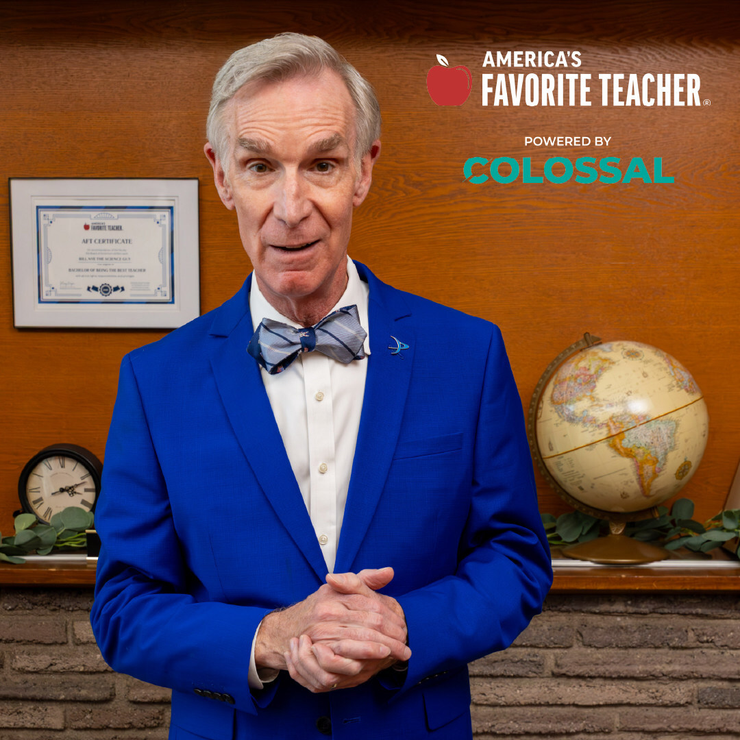 Registration Opens for America's Favorite Teacher and America's Favorite Student: Bill Nye, The Planetary Society, Reader's Digest