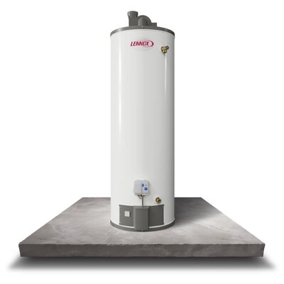 Chauffe-eau à faible teneur en oxydes d’azote – Chauffe-eaux efficaces et à faibles émissions, évacuation électrique, de 40 à 50 gallons (PRNewsfoto/Lennox International Inc.)