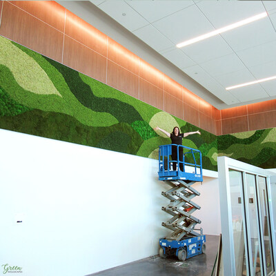 Green Wallscapes Celebrates Completion of 1,000th Custom Moss Wall Installation with a Strong Portfolio of Brand and Design Collaborations