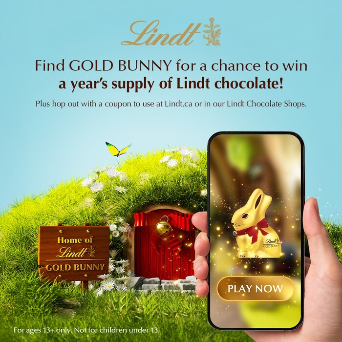 Lindt Invites Canadians to Make Easter Sparkle with GOLD BUNNY (CNW Group/Lindt &amp; Sprüngli)
