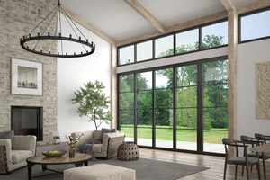 NanaWall Offers Slimline Steel Effect Folding Glass Wall System