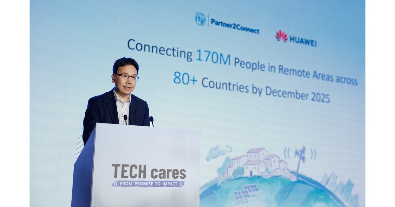 Huawei d&eacute;passe lobjectif fix&eacute; dans le cadre de lengagement Partner2Connect de lUIT et offre une connectivit&eacute; &agrave; 170 millions de personnes dans le monde