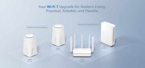 D-Link Makes Wi-Fi 7 Practical for Modern Homes and Flexible Broadband Access: New Wi-Fi and 5G-Series deliver accessible Wi-Fi 7 upgrades and flexible broadband alternatives for modern living. (C36+C72+G536+G572)
