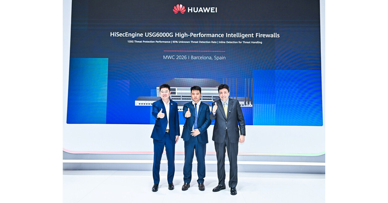 Huawei lance les pare-feux HiSecEngine de la s&eacute;rie USG6000G pour prot&eacute;ger les entreprises sur la voie de lintelligence totale.