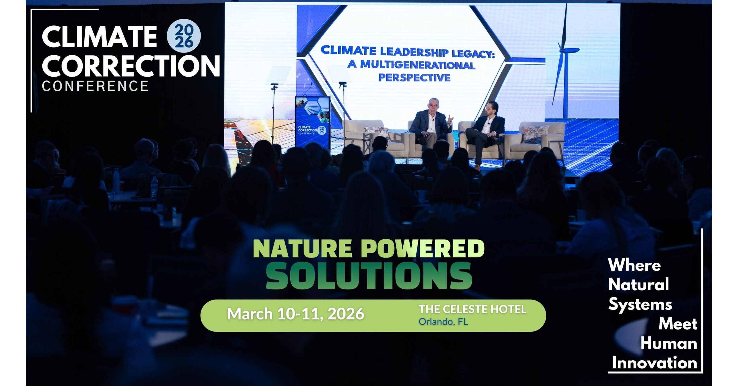 Climate Correction™ 2026 reúne a expertos y público en Orlando para discutir soluciones climáticas