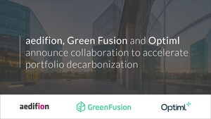 aedifion, Green Fusion and Optiml announce collaboration to accelerate portfolio decarbonization - linking operational energy savings to financeable transition plans