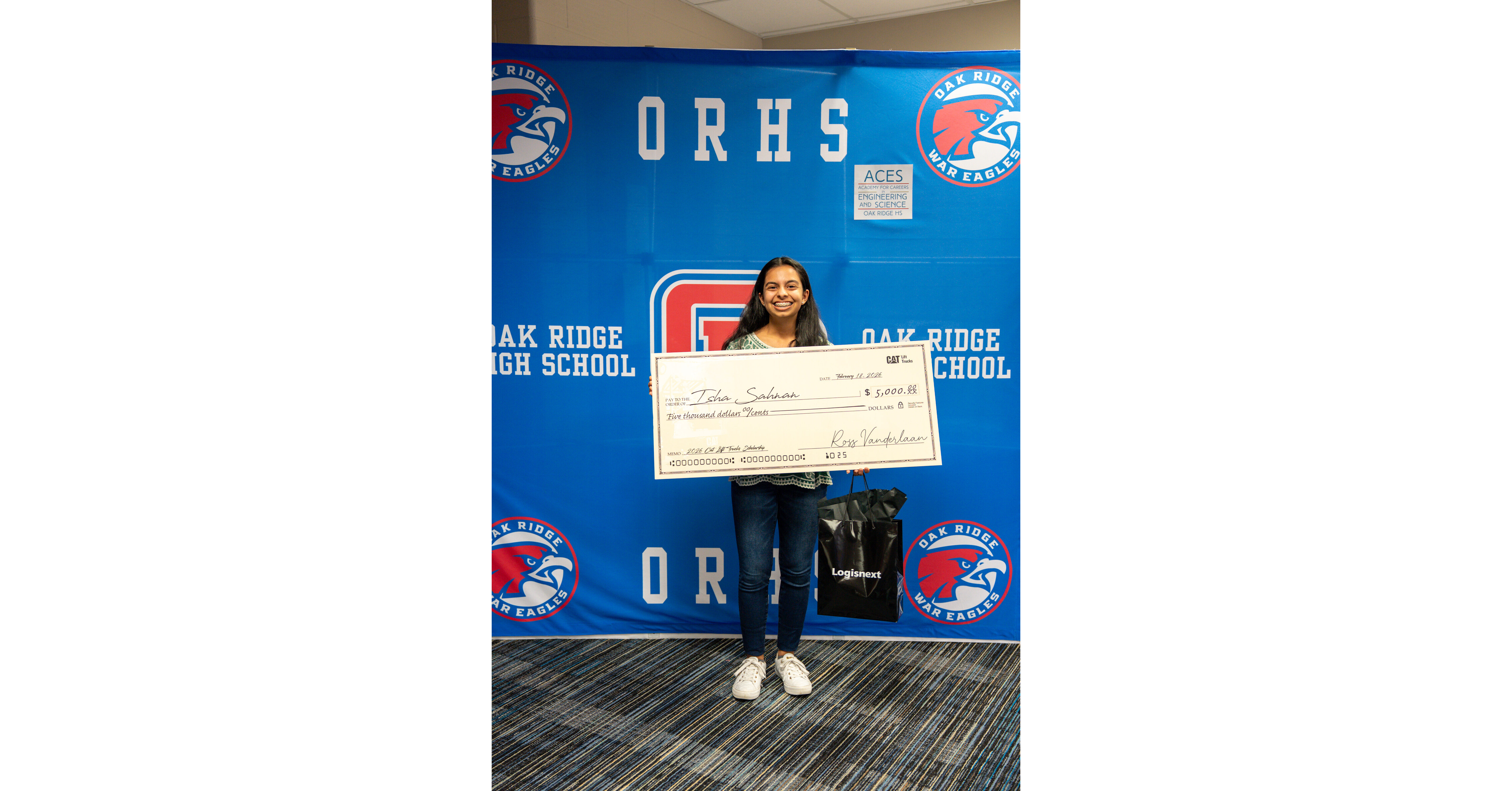 Mitsubishi Logisnext Americas Announces the 2026 Cat® Lift Trucks Scholarship Winner