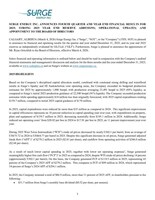 SURGE ENERGY INC. ANNOUNCES FOURTH QUARTER AND YEAR END FINANCIAL RESULTS FOR 2025; STRONG 2025 YEAR END RESERVE ADDITIONS; OPERATIONAL UPDATES; AND APPOINTMENT TO THE BOARD OF DIRECTORS (CNW Group/Surge Energy Inc.)