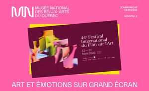 44e FESTIVAL INTERNATIONAL DU FILM SUR L'ART À QUÉBEC - Art et émotions au grand écran
