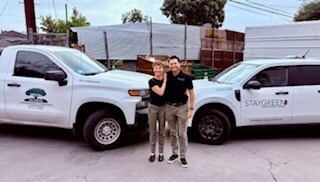 Chris Angelo, CEO of Stay Green welcomes DH O’Brien Landscape and Maintenance to the Stay Green team.