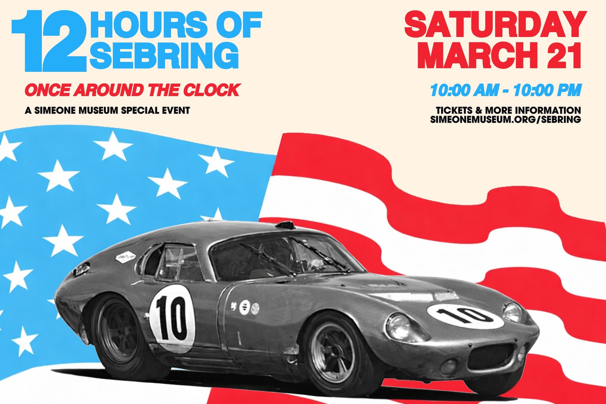 Simeone Museum Brings 12 Hours of Sebring to Philadelphia for America's 250th Anniversary