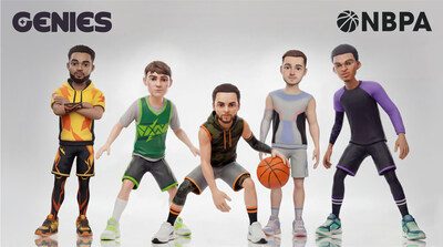 GENIES AND NBPA PARTNER TO BRING BASKETBALL SUPERSTARS TO LIFE AS INTERACTIVE AVATARS FOR GAMES AND APPS GENIES AND NBPA PARTNER TO BRING BASKETBALL SUPERSTARS TO LIFE AS INTERACTIVE AVATARS FOR GAMES AND APPS